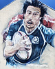 Rugby Sevens Mural, Glasgow