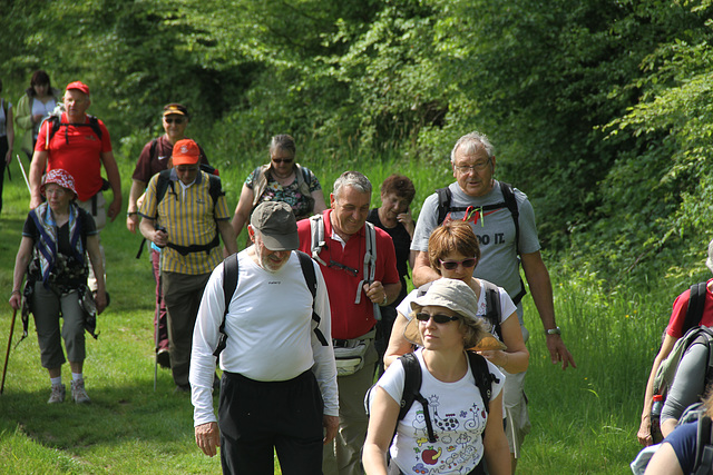 Randonnée La Chapelle Gauthier - Bombon - 21/05/2016