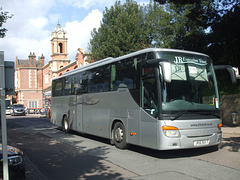 DSCF9268 JR Executive Travel JR56 BUS (BX56 VUR) at Bury St. Edmunds - 18 Aug 2017