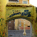 Romania, Brașov, Exit Arch from Sforii Street to Cerbului Street