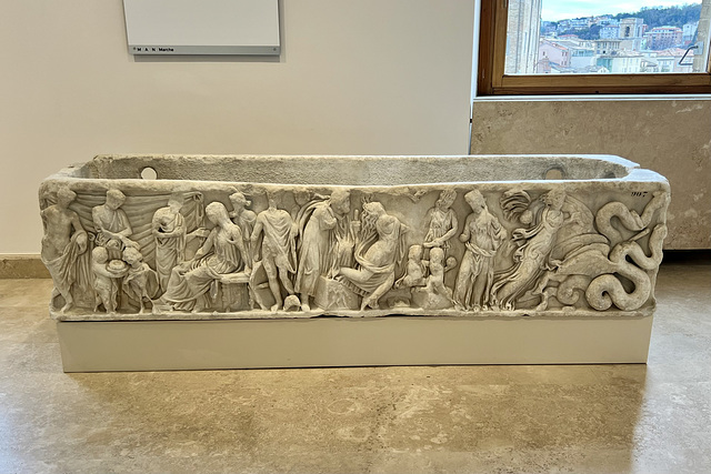 Ancona 2024 – Museo Archeologico Nazionale delle Marche – Sarcophagus