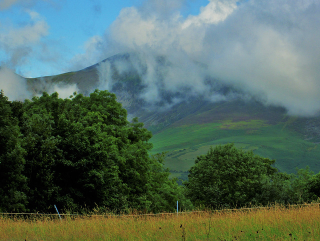 Morning mist, Skiddaw.