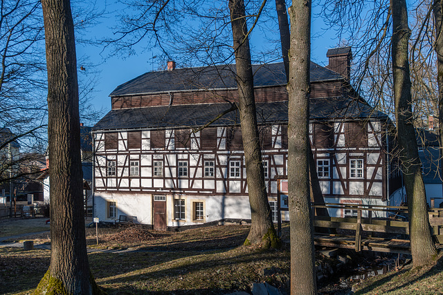 061-365, Historische Papiermühle Niederzwönitz