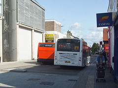 DSCF9267  Suffolk Norse SN56 AYM and Mulleys YJ57 YDB in Bury St. Edmunds - 18 Aug 2017