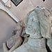 erwarton church, suffolk  (34) effigy on c15 tomb attrib.to sir bartholomew bacon +1391 and joan +1435