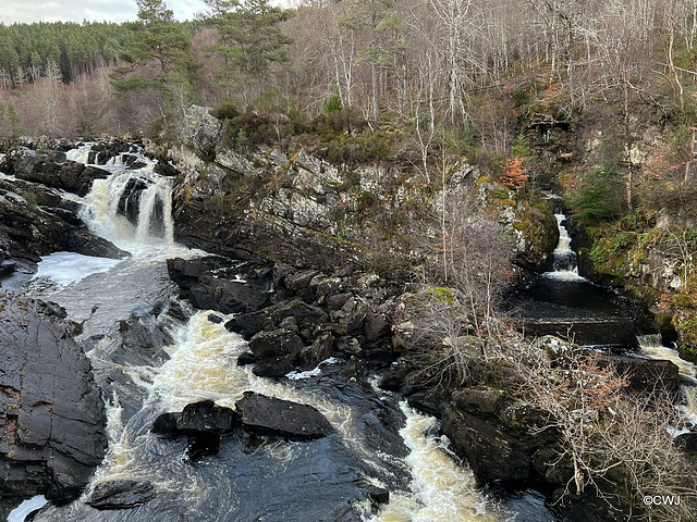 The Rogie Falls, Highland