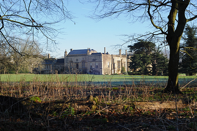 Lacock Abbey in January