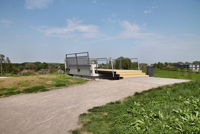 Ausichtspunkt auf dem Hügel (Herten-Langenbochum) / 22.04.2018