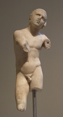 Small Marble Statue of an Athlete in the Metropolitan Museum of Art, May 2011