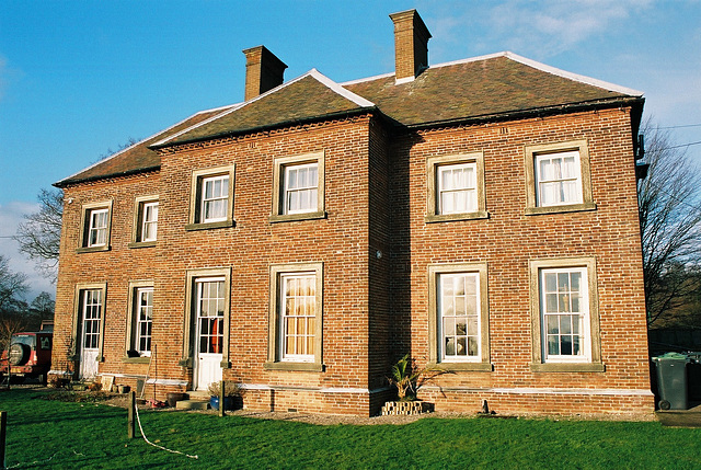 Rear of former Clergy Widow's Almshouse, Mapleton, Derbyshire