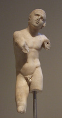 Small Marble Statue of an Athlete in the Metropolitan Museum of Art, May 2011