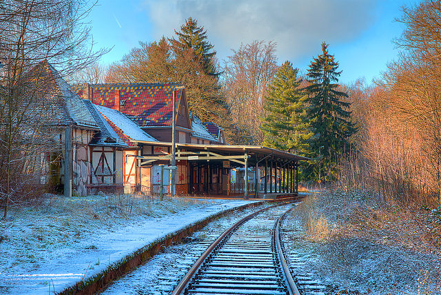 Bahnhof Reinhardsbrunn. 201412