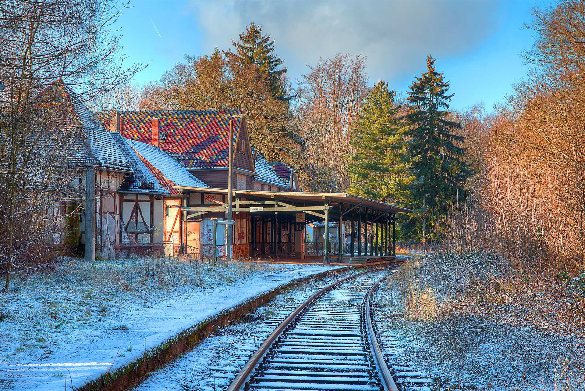 Bahnhof Reinhardsbrunn. 201412