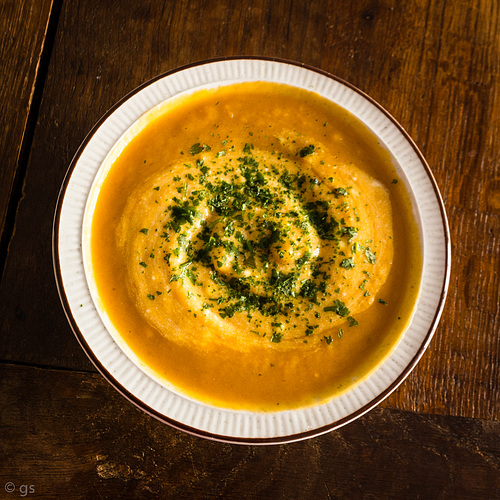 ipernity: Carrot and Sweet Potato Soup - by Gudrun Carrot and Sweet Potato Soup