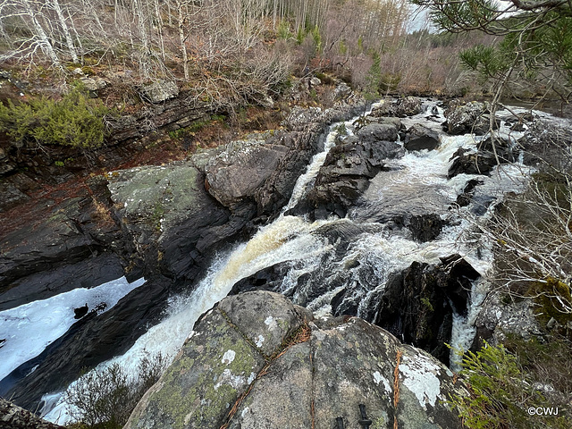 The Rogie Falls, Highland