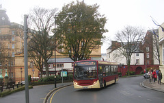East Yorkshire (Scarborough & District) 357 (YX57 BXE) in Scarborough - 10 Nov 2012 (DSCN9313)