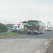 Austurleið-SBS 502 leaving Hella, Iceland – 22 July 2002 (1715) (490-20)