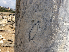 colonne à baalbek