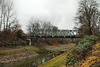 Alte Zechenbahnbrücke über der Emscher (Recklinghausen) / 11.12.2021