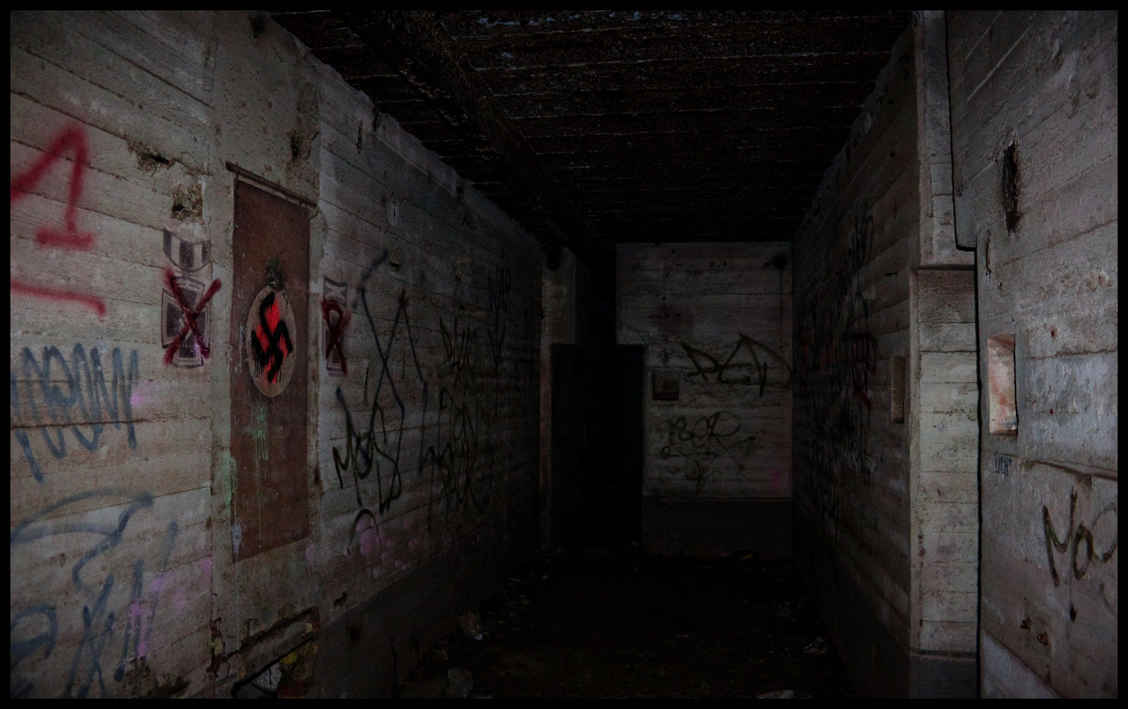 Batterie Todt magazine swastika