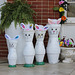 "Clay pots, but now are Easter Bunnies  :)   HAPPY EASTER  ...  2020