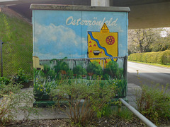 Trafohäuschen in Osterrönfeld, Bahnhofsstraße