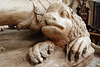 Detail of Fitzherbert tomb, Norbury Church, Derbyshire, England