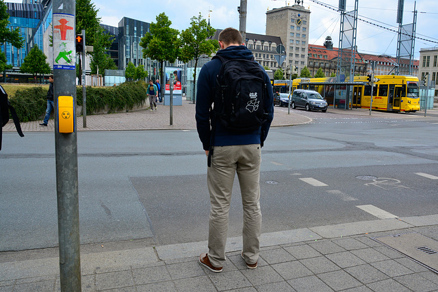 Leipzig 2015 – Waiting for the red light