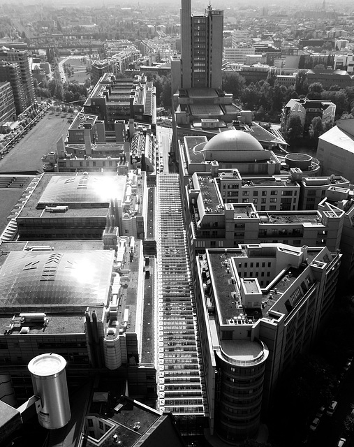 Berlin von oben-Potsdamer Platz Arkaden