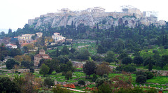 GR - Athens - View towards Akropolis