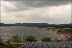 Staumauer Brombachsee