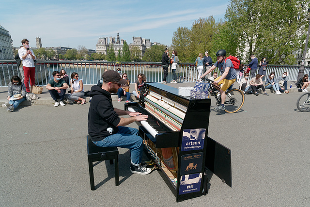 Le pianiste et son public