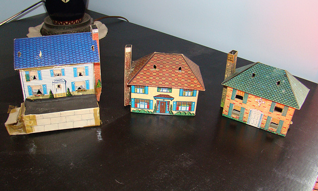 Christmas village houses