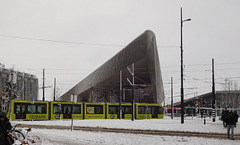 Rotterdam Centraal Station snow day (#0854)