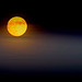 18/11/2021, 18:01:31 Lever de pleine Lune, éclairée par le Soleil couchant, Full Moonrise, illuminated by the setting,