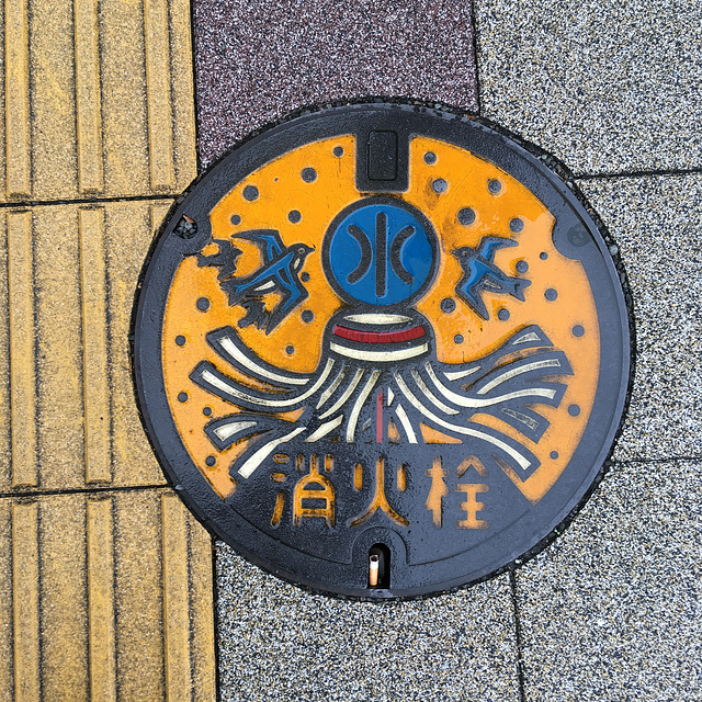 Utility cover, Shizuoka