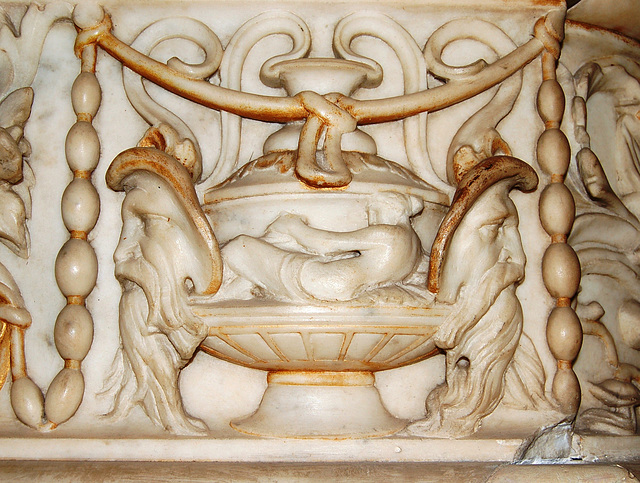 Detail of Chimneypiece From Dorchester House, Park Lane, Mayfair, London