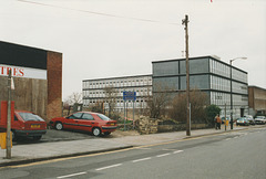 Site for Bury St Edmunds bus station - 8 Jan 1994