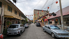 Fils électriques décorés à la chinoise