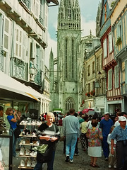 Quimper, Rue Kéréon im Jahre 2000