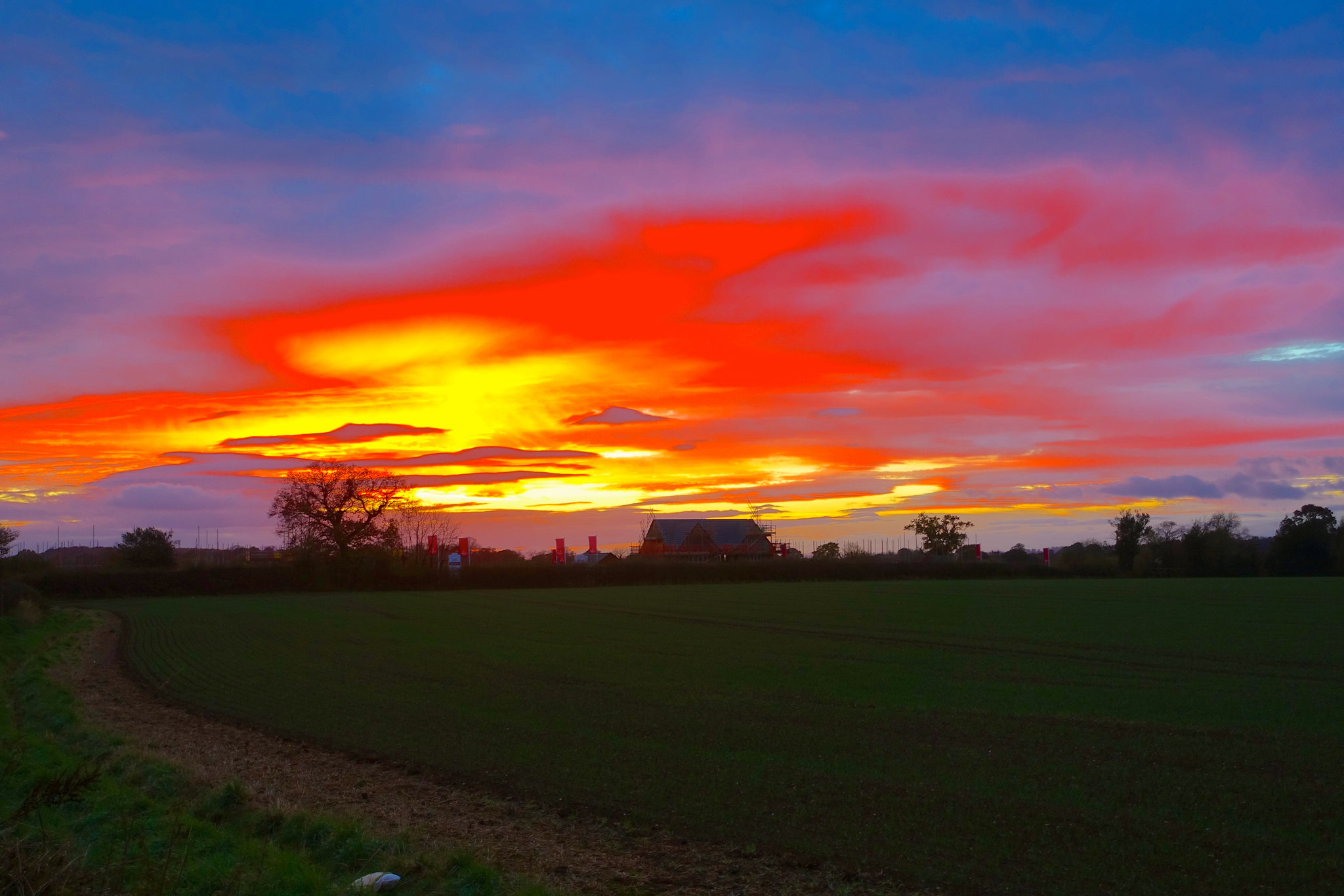 Gnosall sunset