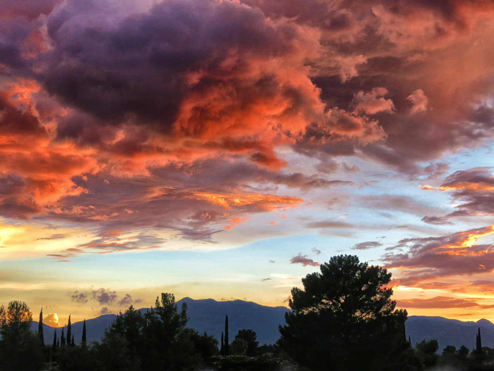 A Monsoon Sunset