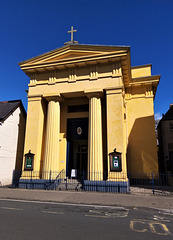 The yellow church, Hereford.