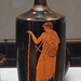 Red-Figure Lekythos Attributed to the Eucharydies Painter in the Getty Villa, June 2016