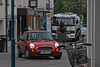 Mini in der Kurve