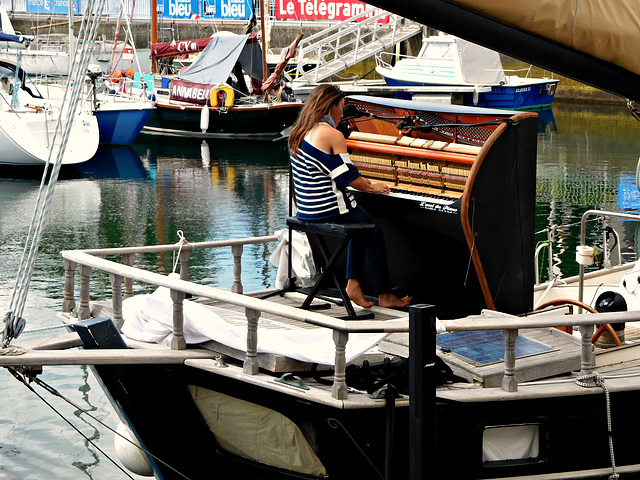 lady Flow, à quai,