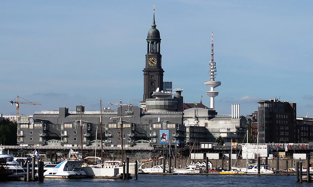 Hamburg, Baumwall, Gruner & Jahr, Michel, Telemichel