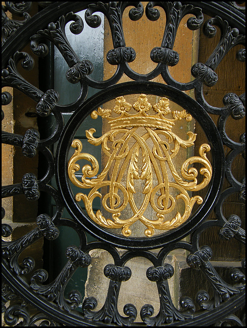 gilded palace gate