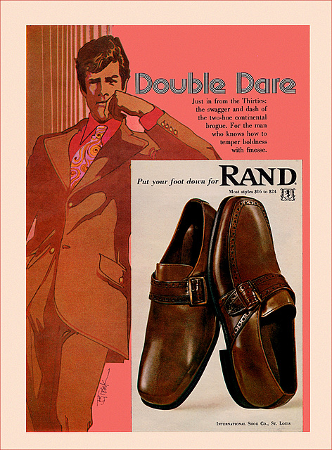 Rand Shoes Ad, 1970