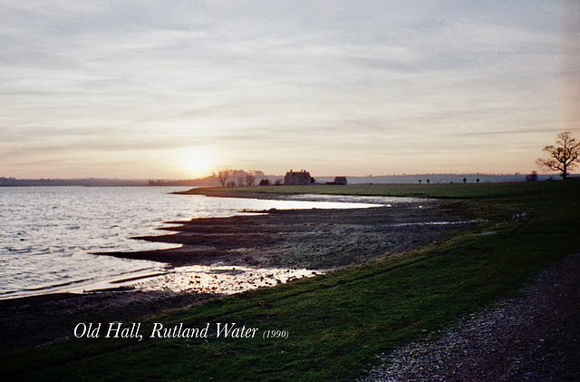 Old Hall, Rutland Water(Scan from 1990)